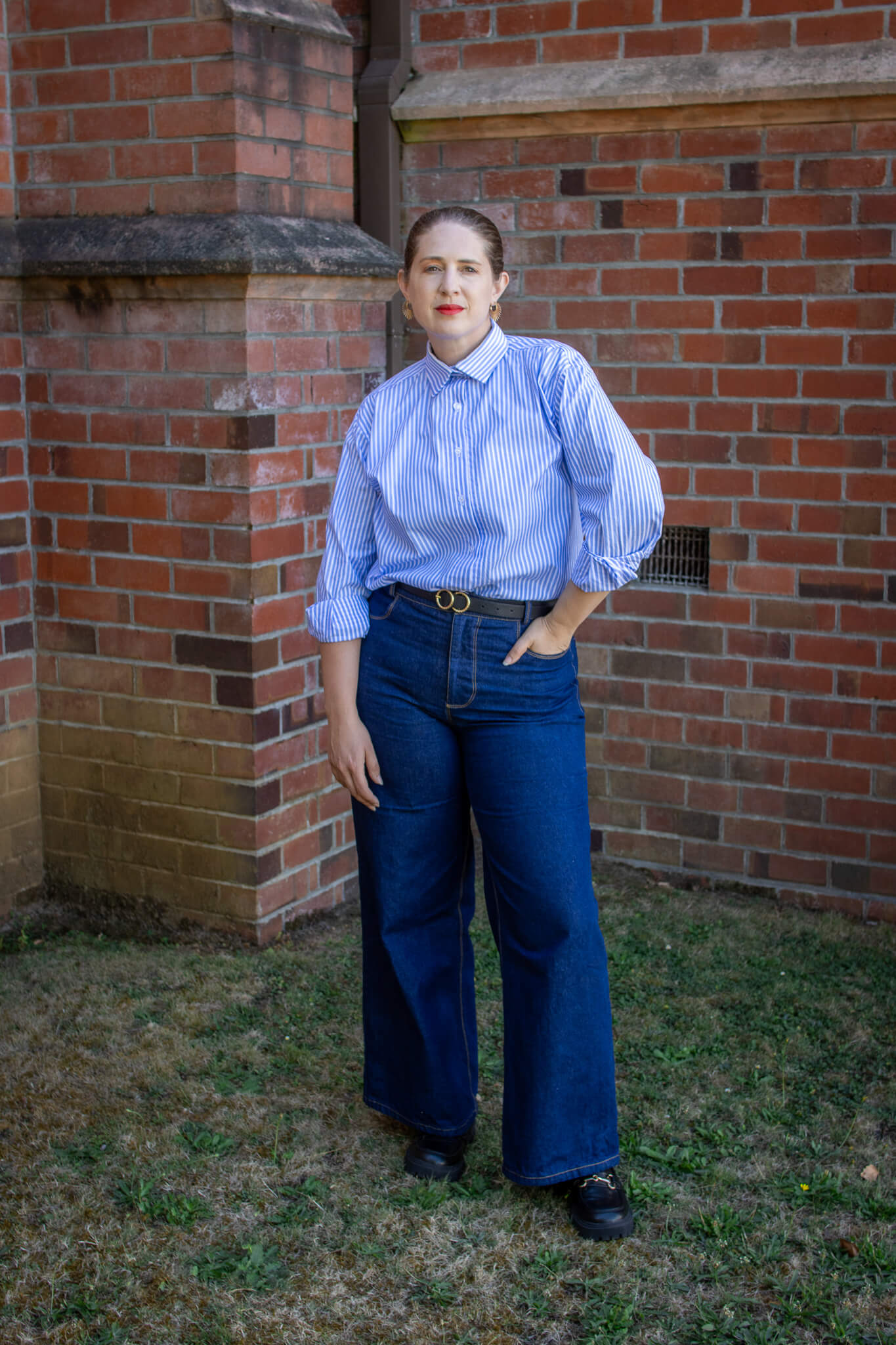 ladies business shirt