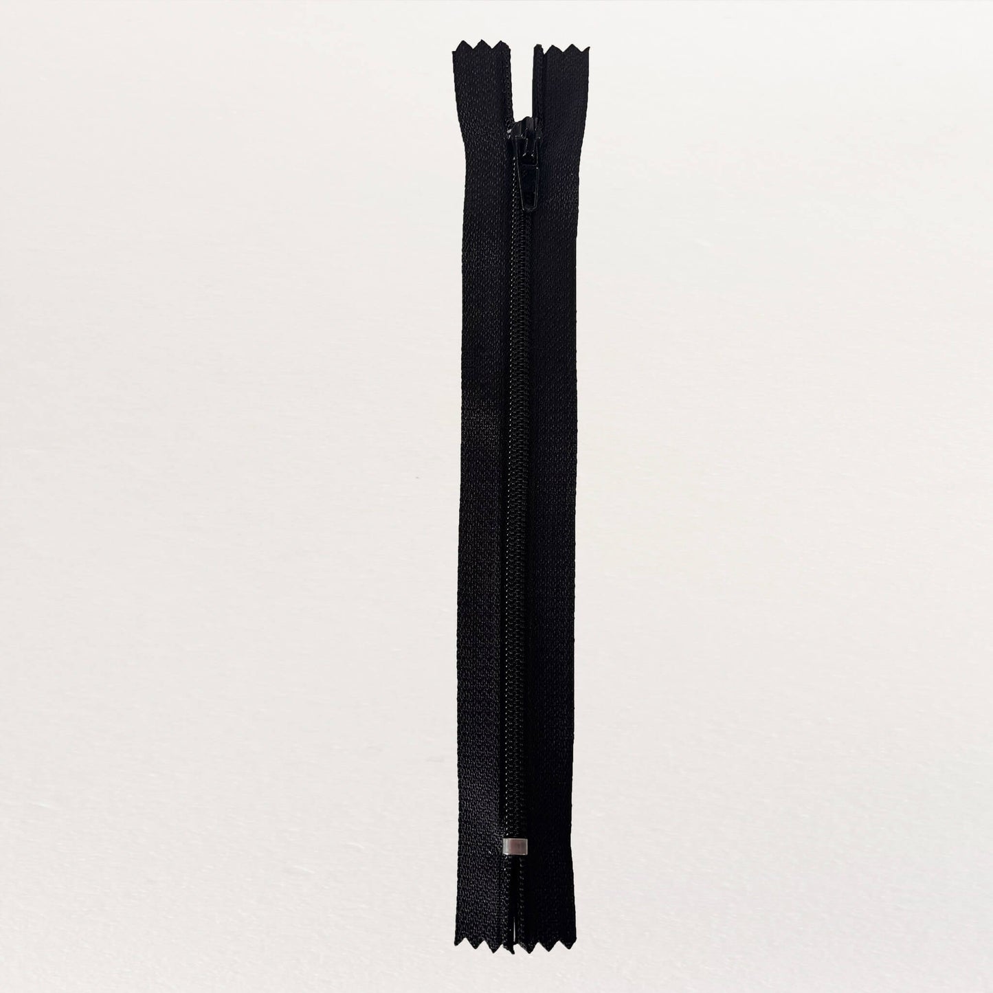 15cm black zip for skirts and trousers
