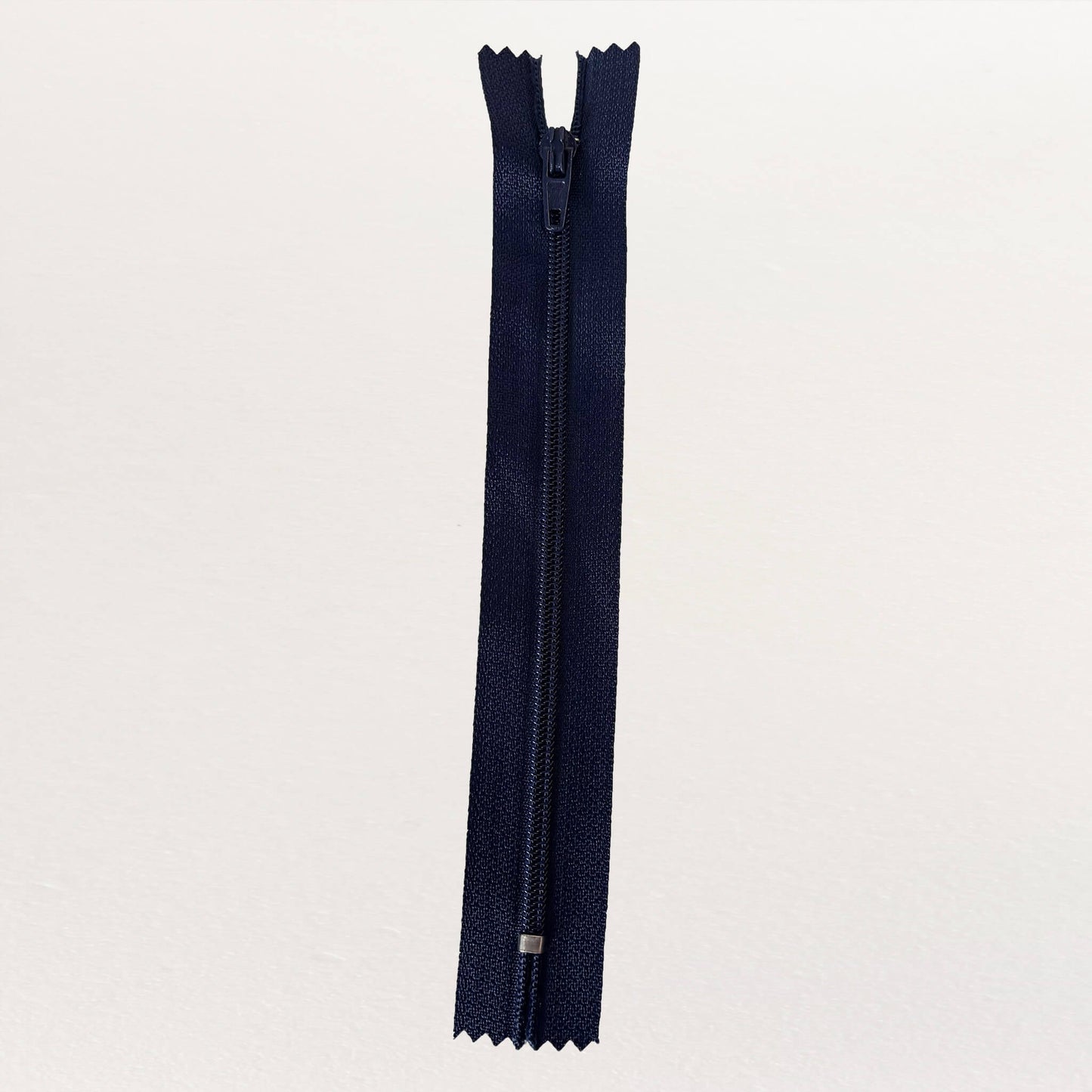 15cm navy zip for sewing skirts and pants