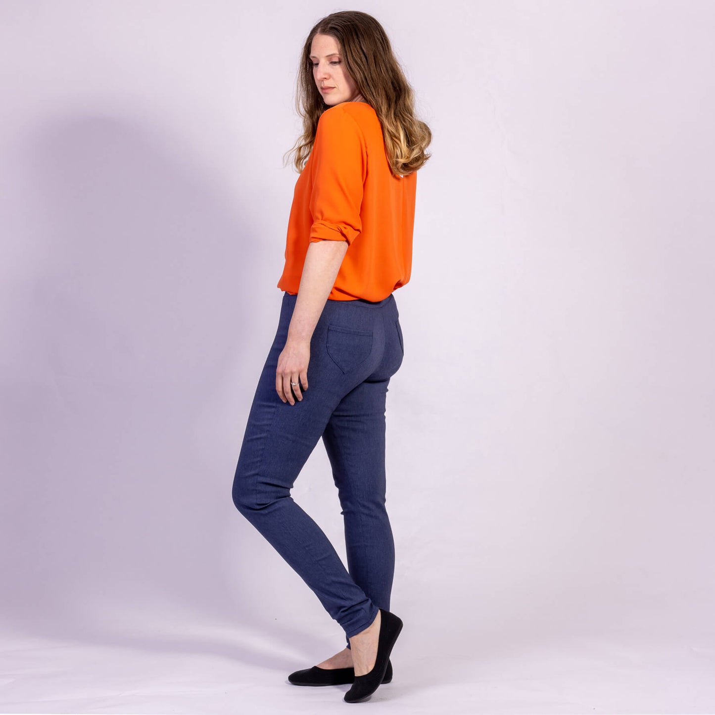 nz made stretchy denim pants