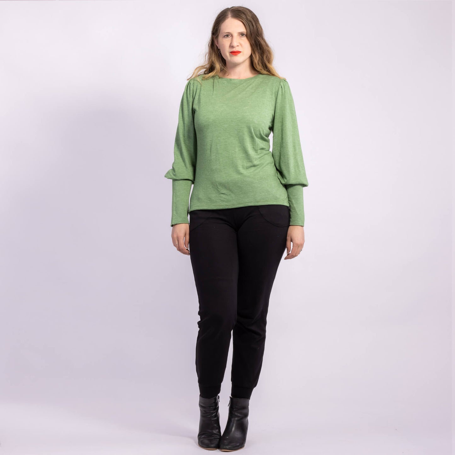 merino long sleeve top from desiree clothing