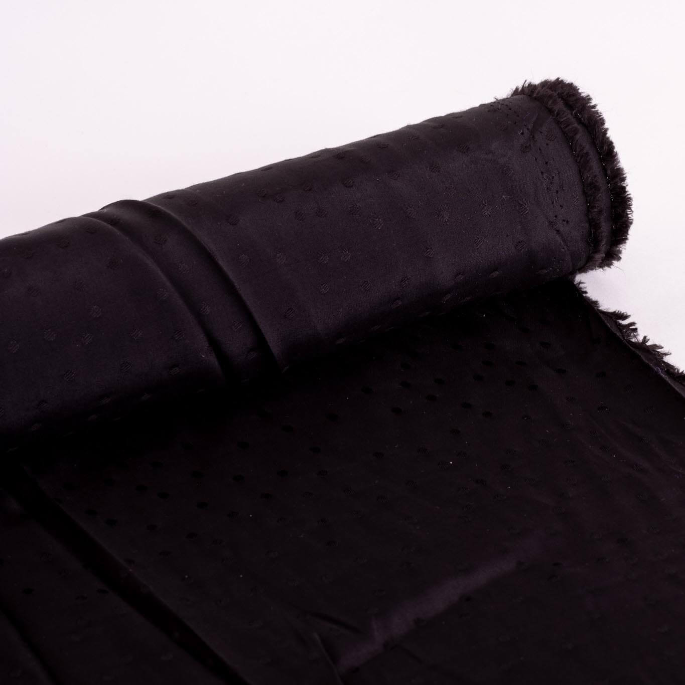 lightweight woven black fabric for sewing