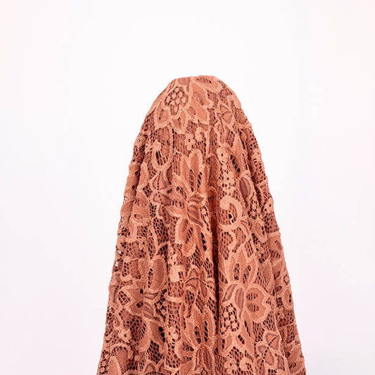 Copy of Bridget Lace Fabric - Caramel