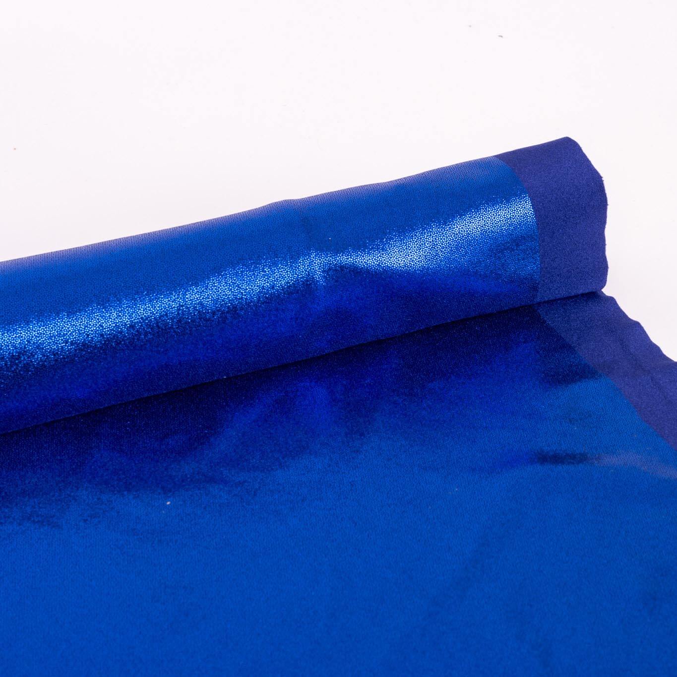 blue stretchy lycra knit fabric for dance costumes and activewear