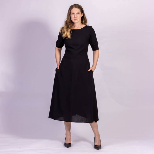 LBD designer black dress by desiree clothing